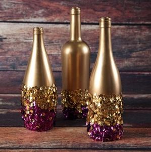Beautiful Hand Crafted Wine Bottles